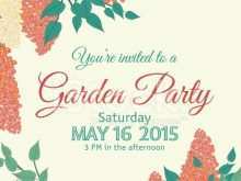 87 Best Garden Party Invitation Template Download with Garden Party Invitation Template