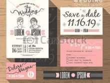 87 Create Modern Wedding Invitation Cards Template Vector for Ms Word by Modern Wedding Invitation Cards Template Vector
