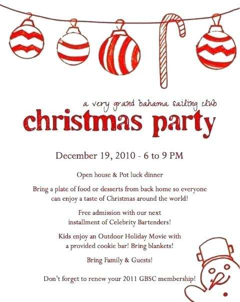 87 Format Christmas Party Invitation Letter Template Formating with ...
