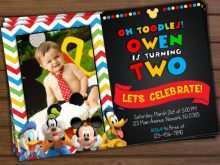 87 Standard Mickey Mouse Birthday Invitation Template Photo by Mickey Mouse Birthday Invitation Template