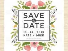 87 The Best Save The Date Wedding Invitation Template Vector Maker by Save The Date Wedding Invitation Template Vector