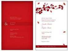 88 Best Wedding Invitation Templates Red And White For Free for Wedding Invitation Templates Red And White