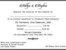 88 Free Reception Invitation Example Pdf Download with Reception Invitation Example Pdf