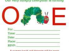 88 Report Very Hungry Caterpillar Birthday Invitation Template Download for Very Hungry Caterpillar Birthday Invitation Template