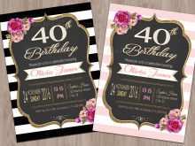 89 Blank Kate Spade Birthday Invitation Template Formating by Kate Spade Birthday Invitation Template
