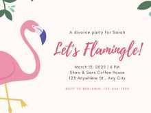 89 Creating Flamingo Party Invitation Template Free Templates with Flamingo Party Invitation Template Free