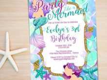 89 Online Under The Sea Party Invitation Template With Stunning Design by Under The Sea Party Invitation Template