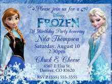 90 Best Frozen Birthday Invitation Template Formating by Frozen Birthday Invitation Template