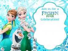 90 Creative Frozen Birthday Invitation Template Layouts with Frozen Birthday Invitation Template