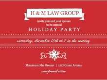 90 Customize Our Free Annual Holiday Party Invitation Template Maker for Annual Holiday Party Invitation Template
