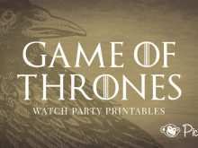 90 Printable Game Of Thrones Birthday Invitation Template Layouts with Game Of Thrones Birthday Invitation Template