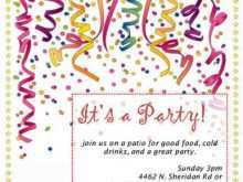 90 Printable Party Invitation Template For Open Office Photo with Party Invitation Template For Open Office
