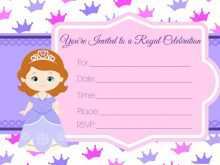 91 Best Sofia The First Invitation Blank Template Maker for Sofia The First Invitation Blank Template