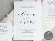 91 Best Wedding Invitation Template Buy for Ms Word with Wedding Invitation Template Buy