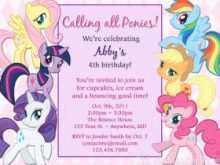 91 Create My Little Pony Invitation Blank Template For Free with My Little Pony Invitation Blank Template