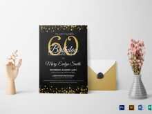 91 Format Birthday Invitation Template Gold Layouts with Birthday Invitation Template Gold