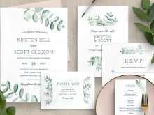 92 Customize Our Free Eucalyptus Wedding Invitation Template Layouts for Eucalyptus Wedding Invitation Template