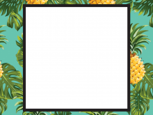 92 Customize Tropical Party Invitation Template Maker by Tropical Party Invitation Template