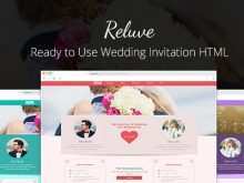 92 How To Create One Page Responsive Wedding Invitation Template in Word by One Page Responsive Wedding Invitation Template