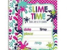 92 How To Create Slime Party Invitation Template in Photoshop with Slime Party Invitation Template