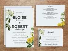 92 Printable Old Rose Wedding Invitation Template in Photoshop for Old Rose Wedding Invitation Template