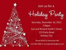 92 Visiting Christmas Party Invitation Template Word With Stunning Design by Christmas Party Invitation Template Word