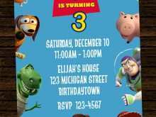 93 Creative Toy Story Birthday Invitation Template in Photoshop for Toy Story Birthday Invitation Template