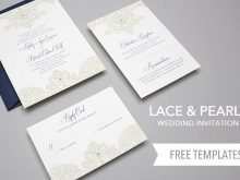 93 Free Lace Wedding Invitation Template in Photoshop by Lace Wedding Invitation Template