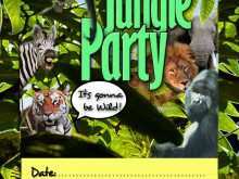 94 Best Jungle Theme Birthday Invitation Template Free For Free by Jungle Theme Birthday Invitation Template Free