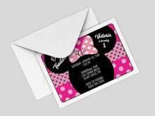 94 Online Minnie Mouse Blank Invitation Template PSD File by Minnie Mouse Blank Invitation Template