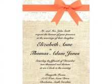 95 Online Example Of Marriage Invitation Card for Ms Word with Example Of Marriage Invitation Card