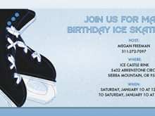 96 Blank Ice Skating Party Invitation Template Free for Ms Word with Ice Skating Party Invitation Template Free