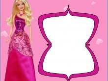 96 Free Printable Barbie Invitation Template Blank in Word by Barbie Invitation Template Blank