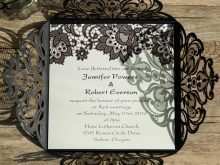 96 Free Printable Lace Wedding Invitation Template in Word with Lace Wedding Invitation Template