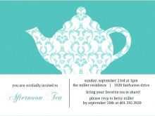 96 Report High Tea Invitation Template Blank Layouts with High Tea Invitation Template Blank