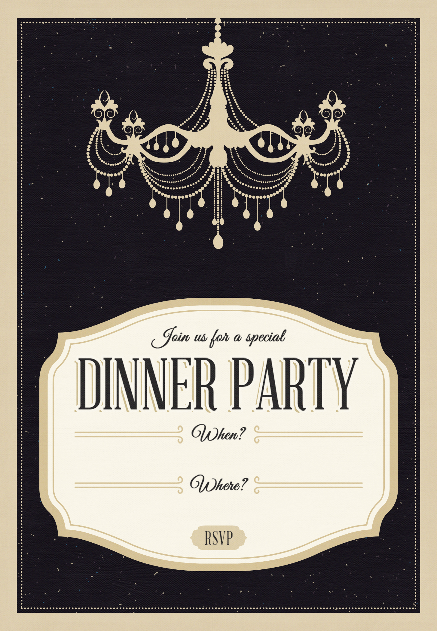 97 Create Dinner Invitation Template Free Printable For Free by Dinner Invitation Template Free Printable