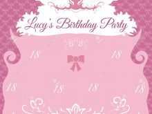 97 How To Create Elegant Birthday Invitation Card Template Templates for Elegant Birthday Invitation Card Template