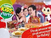 98 Adding Jollibee Party Invitation Template For Free for Jollibee Party Invitation Template