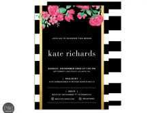 98 How To Create Kate Spade Birthday Invitation Template Formating with Kate Spade Birthday Invitation Template
