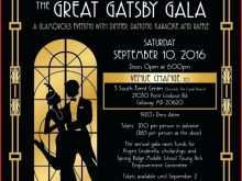 98 The Best Blank Great Gatsby Invitation Template Templates with Blank Great Gatsby Invitation Template