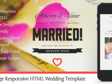 99 Adding One Page Responsive Wedding Invitation Template Formating with One Page Responsive Wedding Invitation Template