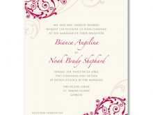 99 Creating Wedding Invitation Template Online in Word for Wedding Invitation Template Online