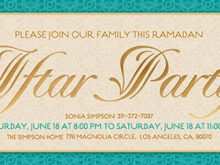 99 Printable Iftar Party Invitation Template in Photoshop for Iftar Party Invitation Template