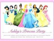 11 Best Disney Princess Birthday Invitation Template Templates for Disney Princess Birthday Invitation Template