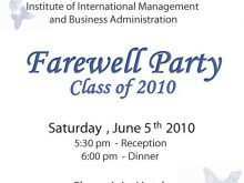 11 Blank Example Invitation Card Farewell Party in Word with Example Invitation Card Farewell Party