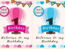 11 Create Baby Birthday Invitation Card Template Vector Photo by Baby Birthday Invitation Card Template Vector