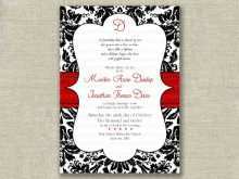 11 Create Wedding Invitation Template Black And White Now with Wedding Invitation Template Black And White