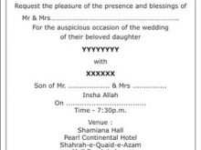 11 Creative Wedding Card Invitation Text Pakistan Now by Wedding Card Invitation Text Pakistan