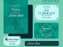 Blank Wedding Invitation Card Design Template Free Download