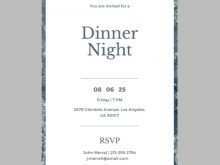 11 Format Blank Dinner Invitation Template in Word by Blank Dinner Invitation Template